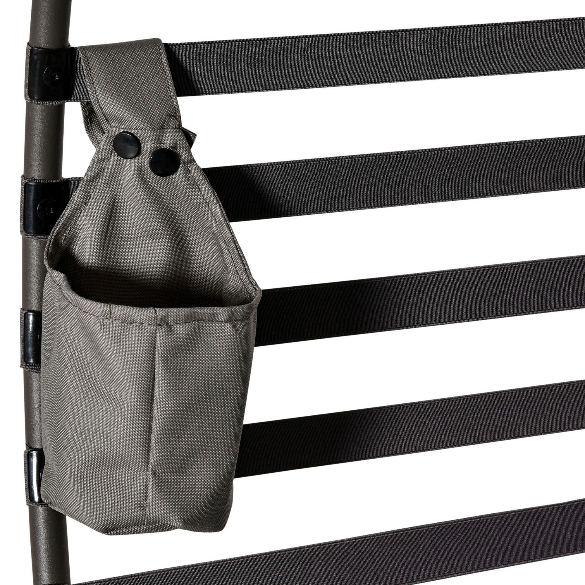 Outsunny Gartenstuhl sand Stahl B/H/L: ca. 75x139x118 cm Gartenstuhl - sand (118,00/75,00/139,00cm) - Outsunny