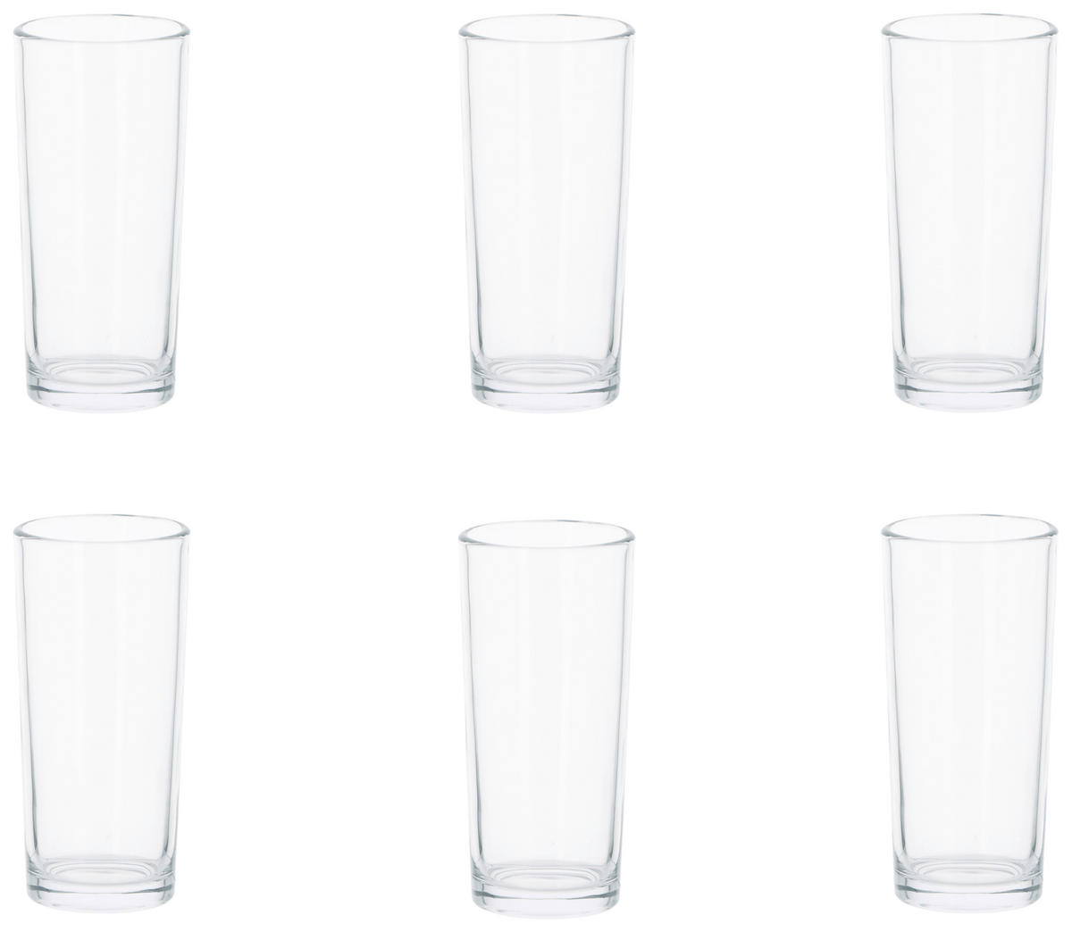 alpina Gläserset transparent Gläserset_6tlg. - transparent (6,20/5,40/13,00cm) - alpina