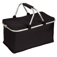 Kesper Einkaufskorb schwarz B/H/L: ca. 29x50x255 cm Einkaufskorb - schwarz (255,00/29,00/50,00cm) - Kesper
