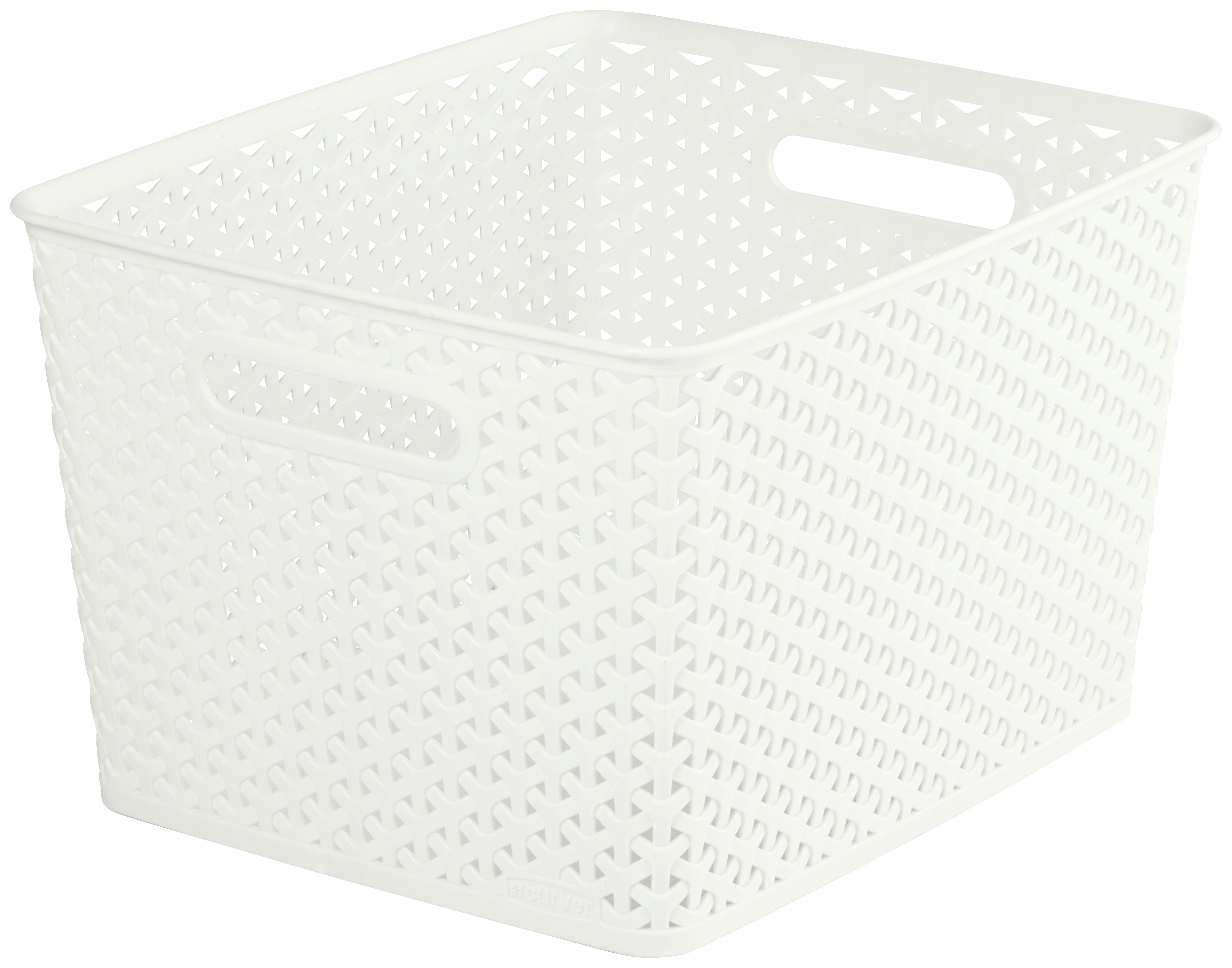 Curver Aufbewahrungskorb creme B/H/L: ca. 29,5x22x33,5 cm Aufbewahrungskorb_MyStyle - creme (33,50/29,50/22,00cm) - Curver