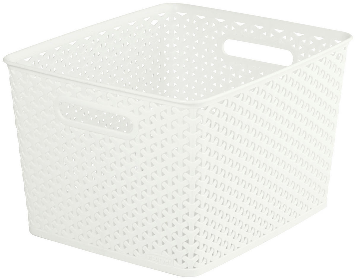 Curver Aufbewahrungskorb creme B/H/L: ca. 29,5x22x33,5 cm Aufbewahrungskorb_MyStyle - creme (33,50/29,50/22,00cm) - Curver