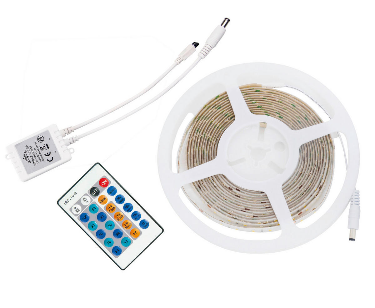 Näve Leuchten LED-Streifen weiß Kunststoff B/H/T: ca. 500x0,2x1 cm LED-Streifen - weiß (500,00/0,20/1,00cm) - Näve Leuchten