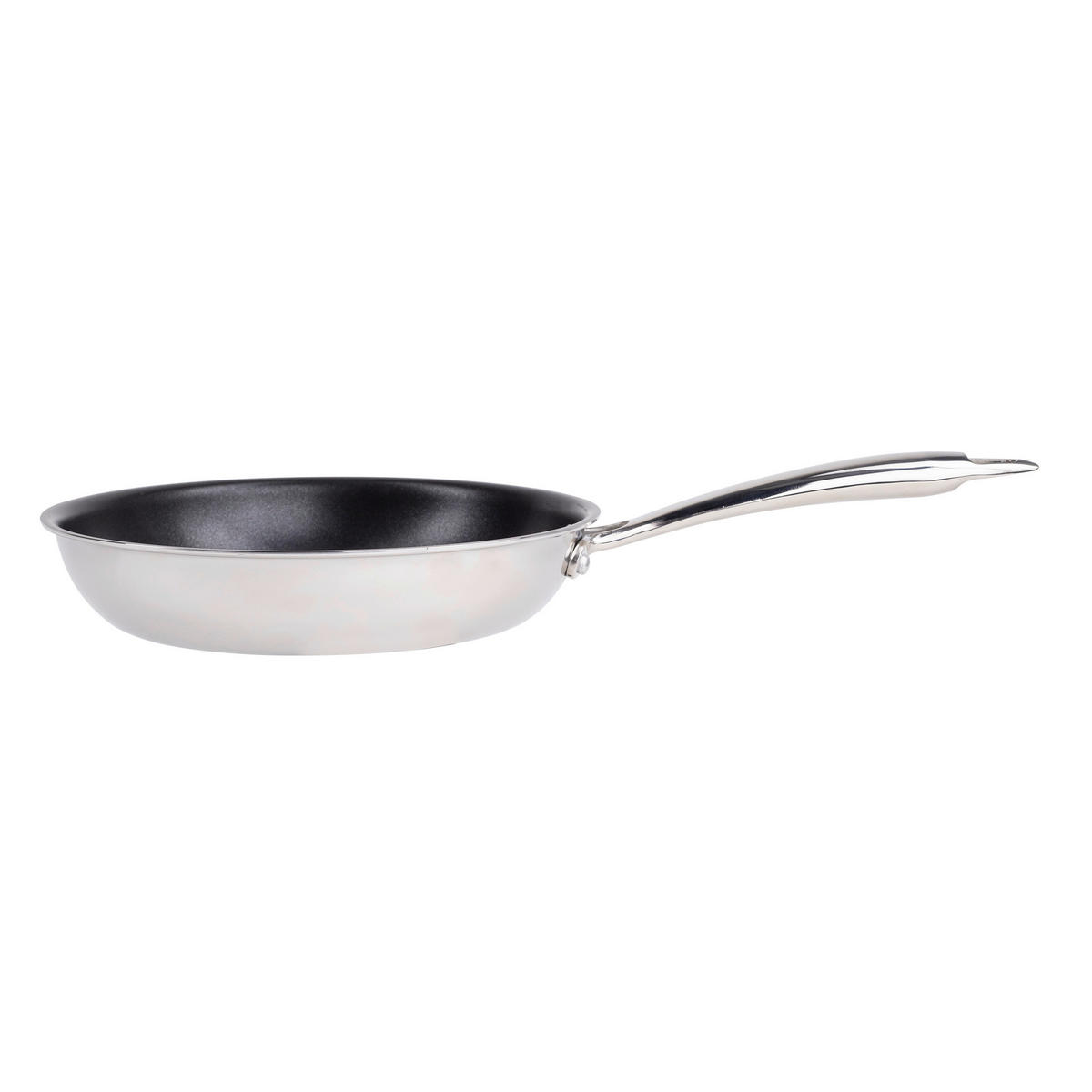 MASTERPRO Pfannenset PURE 3 silber Edelstahl PURE 3 - silber - MASTERPRO