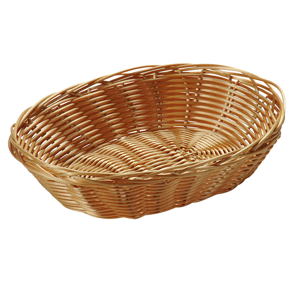 Kesper Brotkorb braun Kunststoff B/H/L: ca. 20x14x24 cm Brotkorb_10erSet - braun (24,00/20,00/14,00cm) - Kesper