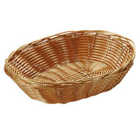 Kesper Brotkorb braun Kunststoff B/H/L: ca. 20x14x24 cm Brotkorb_10erSet - braun (24,00/20,00/14,00cm) - Kesper