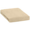 Frottee Spannbetttuch Baby-Spannbetttuch-Frottee 70x140cm - beige (70,00/140,00cm)