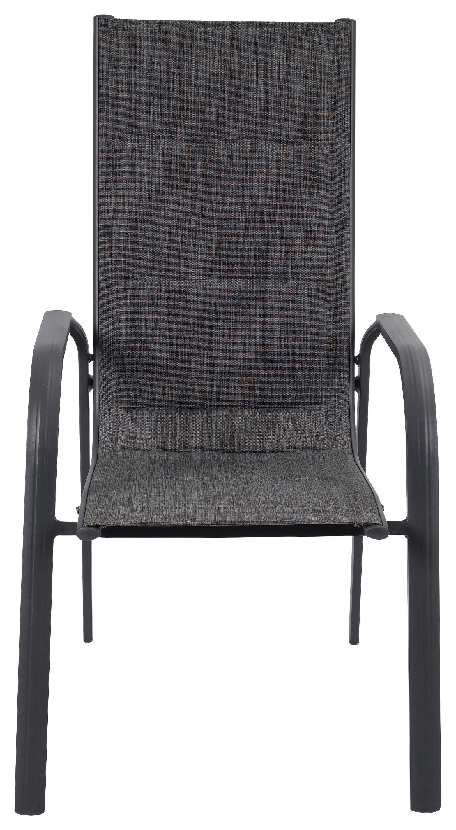 POCOline Stapelsessel Boston anthrazit Alu B/H/L: ca. 74x109x60 cm Boston - anthrazit (60,00/74,00/109,00cm) - POCOline