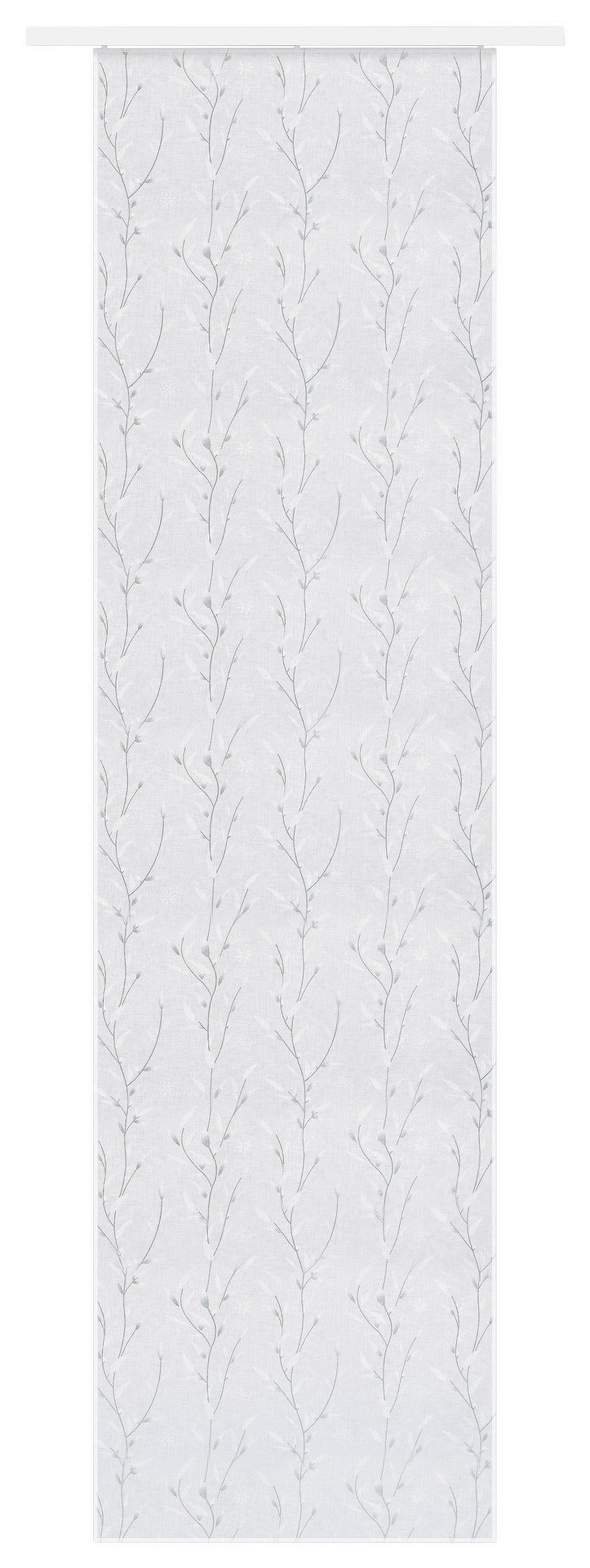 POCOline Schiebevorhang Barbara grau B/L: ca. 60x245 cm Barbara - grau (60,00/245,00cm) - POCOline