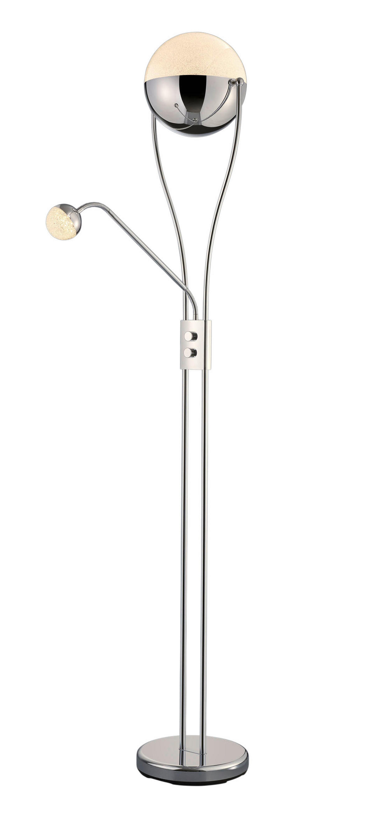 Reality Deckenfluter P47831206 LED-Deckenfluter_Kris - weiß/Chrom (180,00cm) - Reality