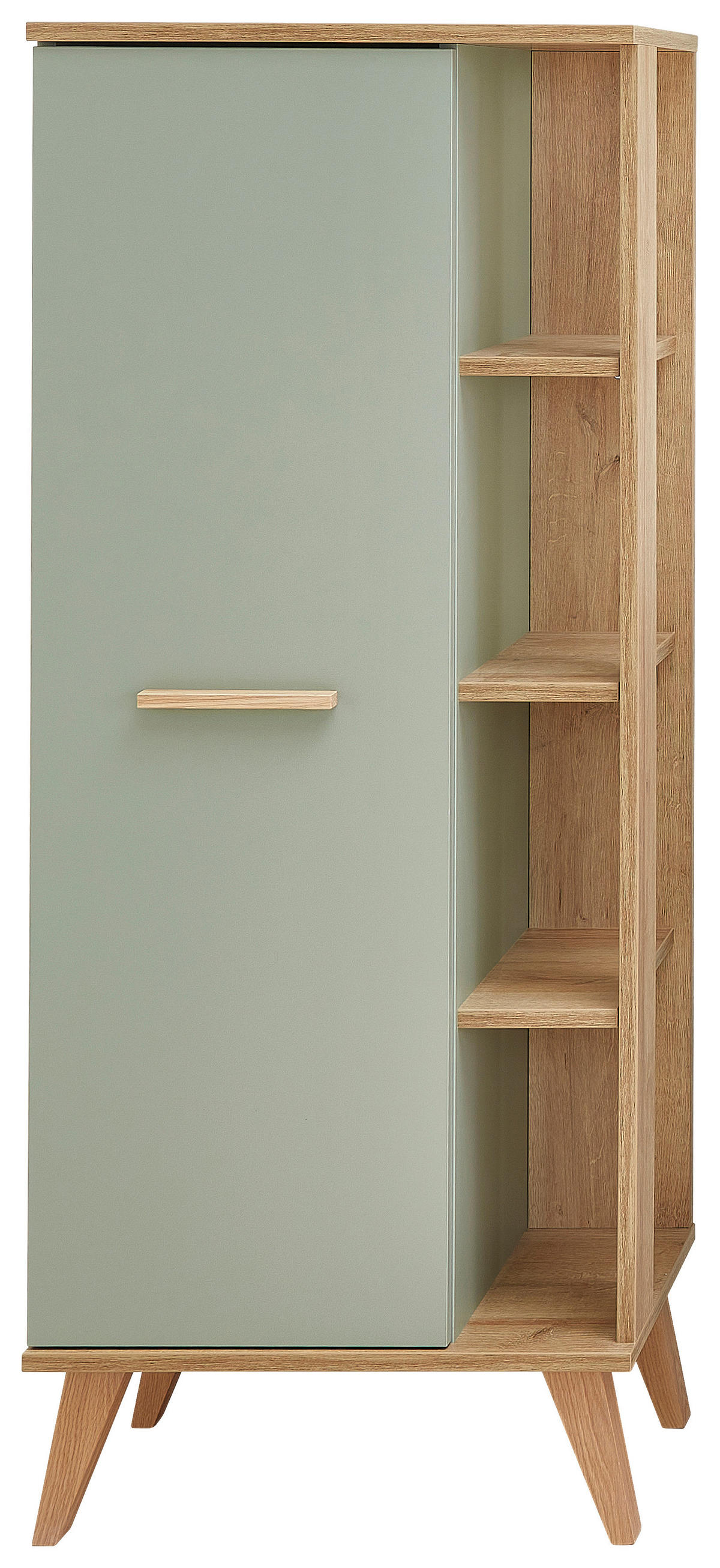 Midischrank Quickset 963 salbei Nachbildung Eiche Riviera Nachbildung B/H/T: ca. 50,5x120x33 cm Quickset 963 - Eiche/salbei (50,50/120,00/33,00cm) - Pelipal