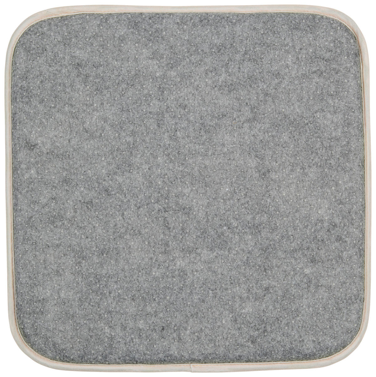 Sitzkissen Stuhlkissen_Waffelstruktur 38x38x3 - beige (38,00/38,00/2,00cm)