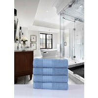 Handtuch 4er-Pack Handtuch_50x100cm_4erPack - eisblau (50,00/100,00cm) - Good Morning