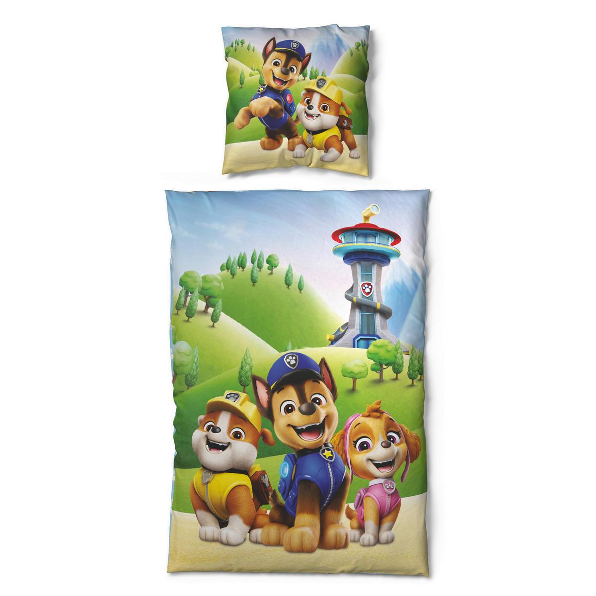 Microfaser Bettwäsche Bettwäsche_Microfaser_Paw_Patrol - bunt (135,00/200,00cm) - Paw Patrol