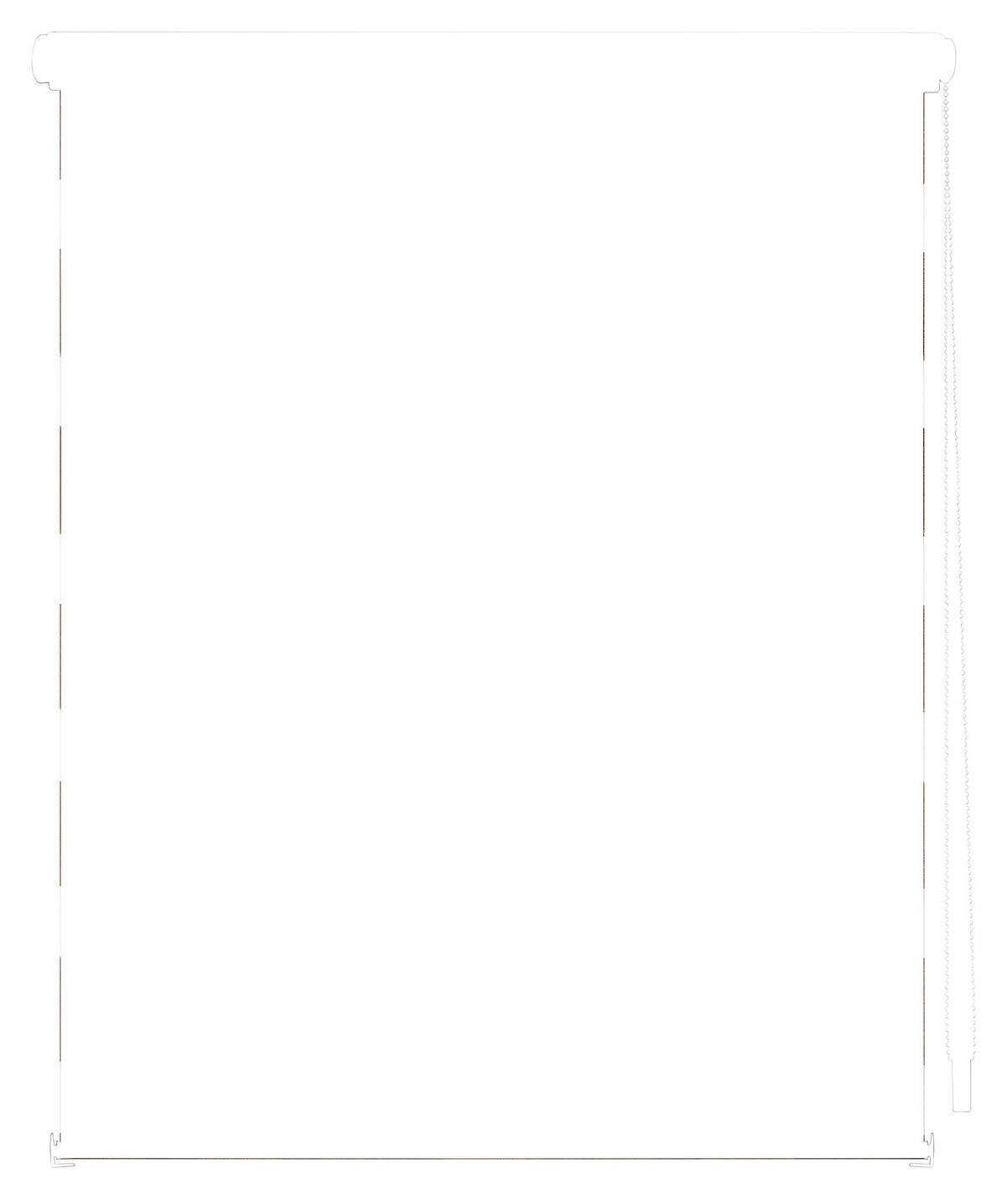 Doppelrollo Duo meliert dunkelbraun B/L: ca. 45x150 cm Duo meliert - dunkelbraun (45,00/150,00cm) - LICHTBLICK