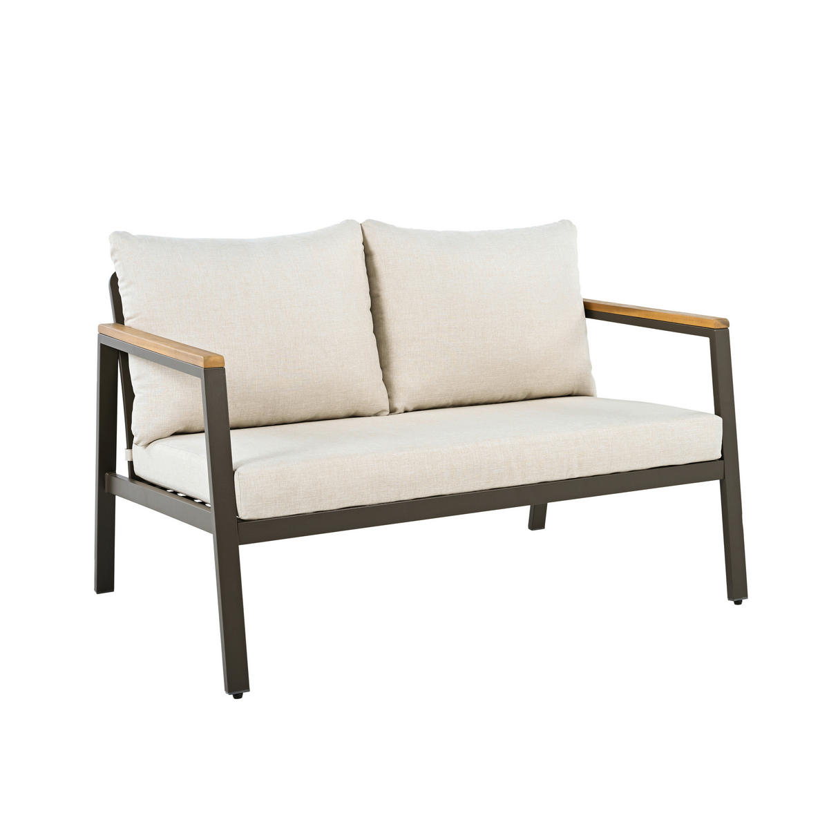 POCOline Gartensitzgruppe Grasse taupe Stahl Grasse - beige/taupe - POCOline