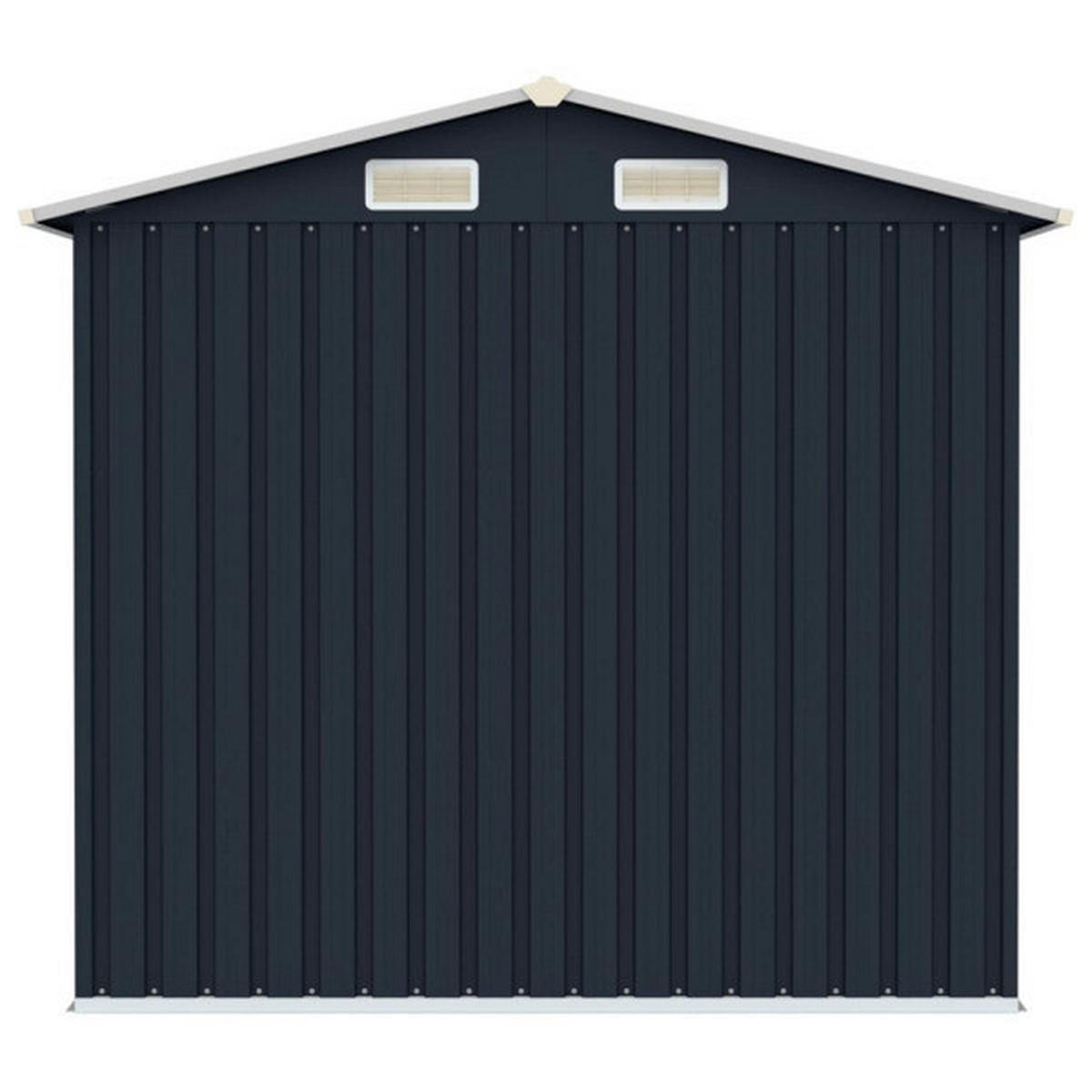 VidaXL Gerätehaus anthrazit B/H: ca. 205x183 cm Gerätehaus - anthrazit (205,00/183,00cm) - VidaXL