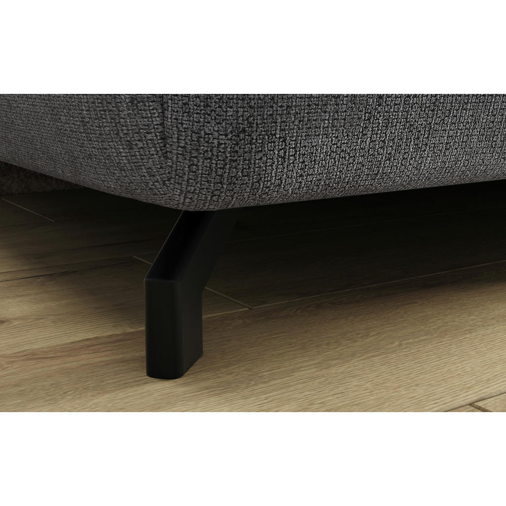 Thumbnail - Ecksofa Maradona stone Microfaser B/H/T: ca. 317x93x226 cm