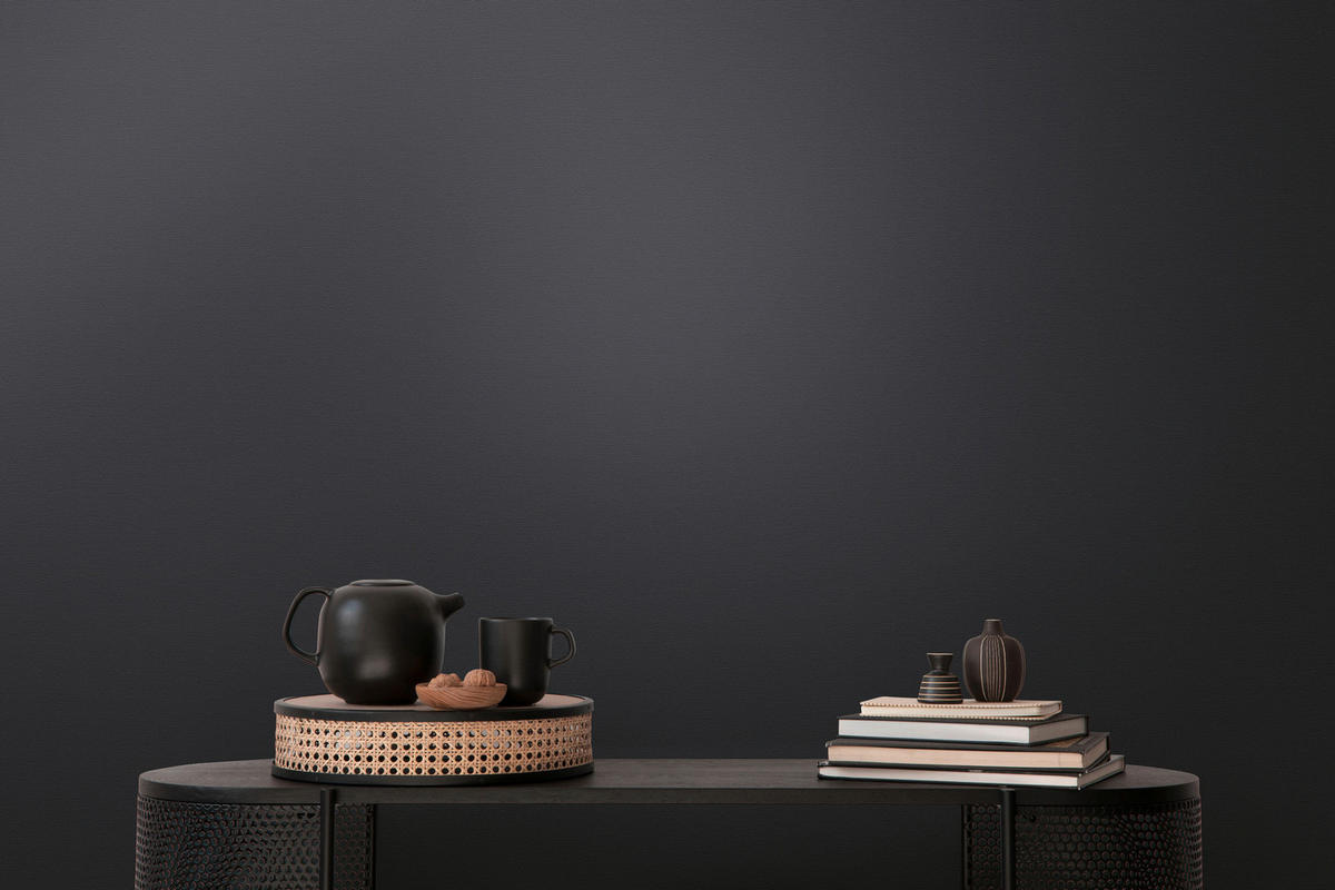 A.S.Creation Vliestapete schwarz B/H/D: ca. 53x1005x8,4 cm Vliestapete - schwarz (8,40/1005,00cm) - A.S.Creation