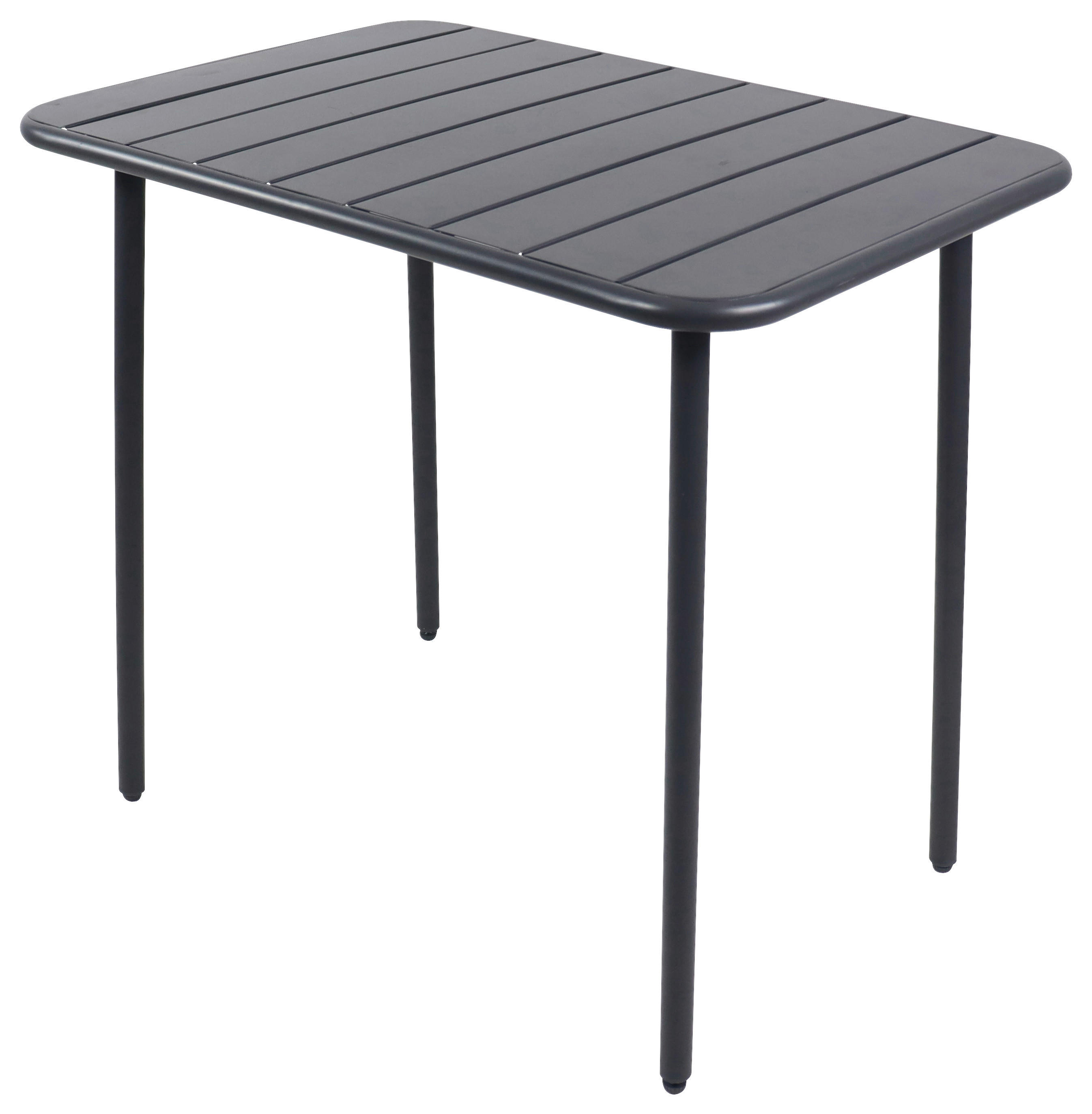 VCM Gartentisch Sumila schwarz Stahl B/H/L: ca. 80x72x55 cm Sumila - schwarz (55,00/80,00/72,00cm) - VCM