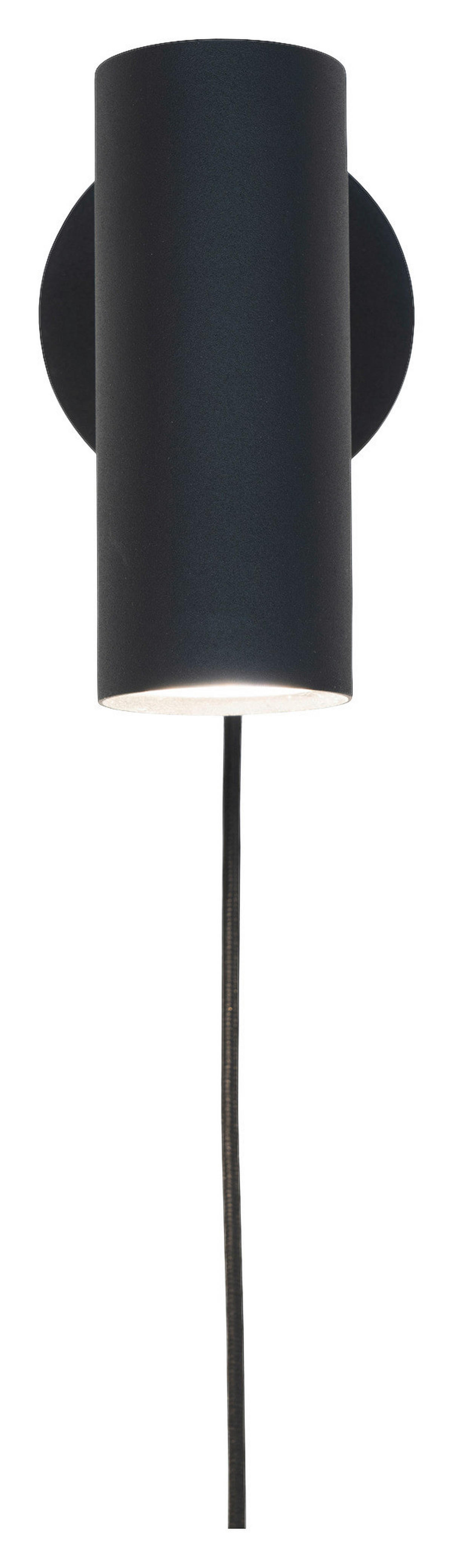 Housenordic Wandleuchte Paris 6409106 schwarz Stahl B/H/L: ca. 10x22x15 cm GU10 1 Brennstellen Wandlampe_Paris - schwarz (15,00/10,00/22,00cm) - Housenordic