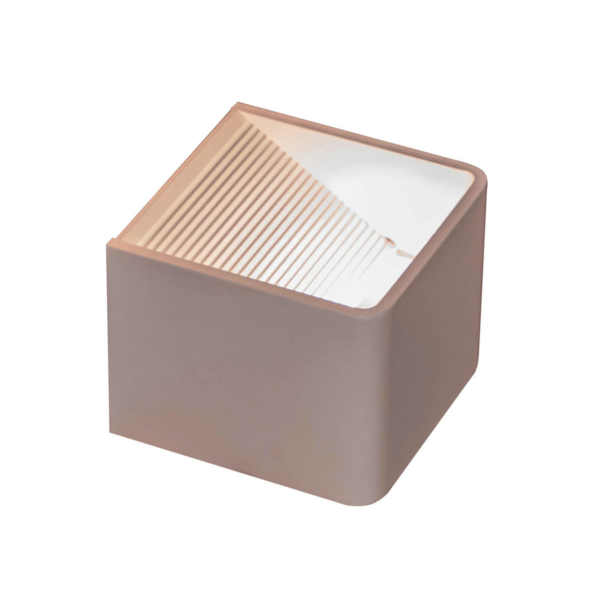 Näve Leuchten LED-Wandleuchte weiß Metall B/H/T: ca. 10x8x10 cm CUBE - weiß (10,00/8,00/10,00cm) - Näve Leuchten