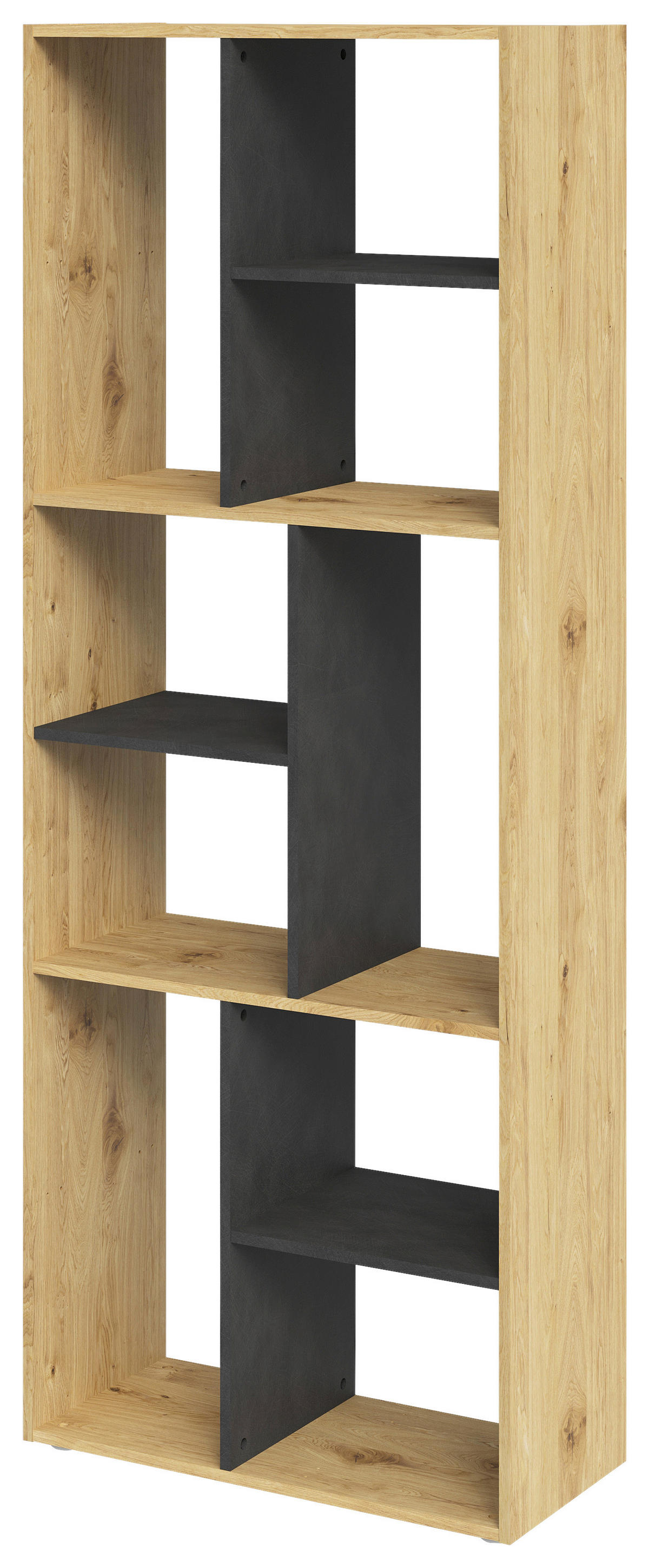 Regal  Eiche Artisan Nachbildung B/H/T: ca. 186x71x33 cm Novo_4_TV-Regal 295-004 - Eiche (186,00/71,00/33,00cm)