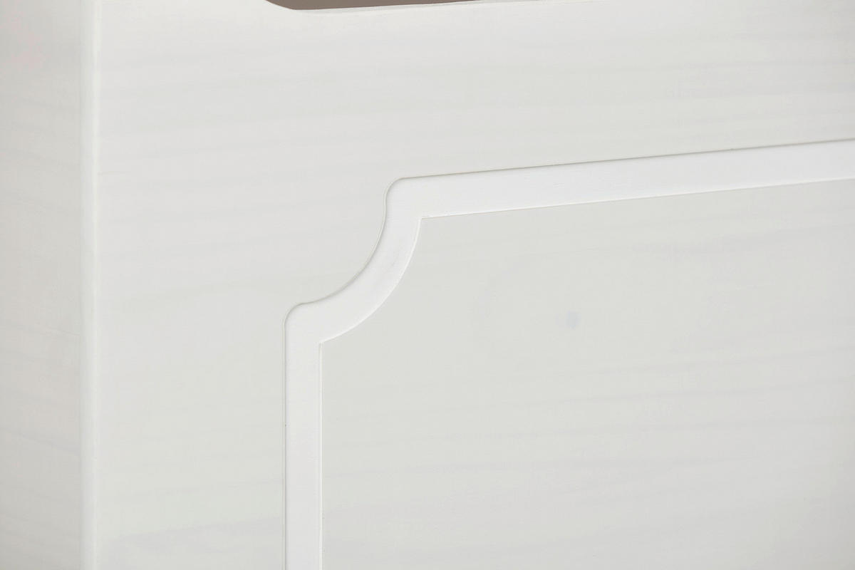 Truhe Emel weiß Kiefer B/H/T: ca. 53x47x89 cm Emel - weiß (53,00/47,00/89,00cm)