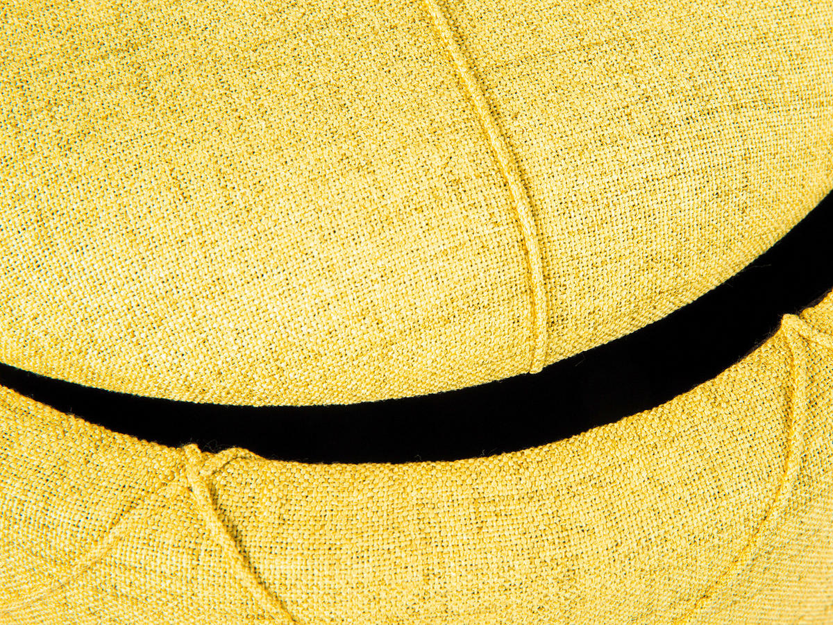 Inter Link Hocker Yapak gelb MDF B/H/T: ca. 34x40x34 cm Yapak - gelb (34,00/40,00/34,00cm) - Inter Link