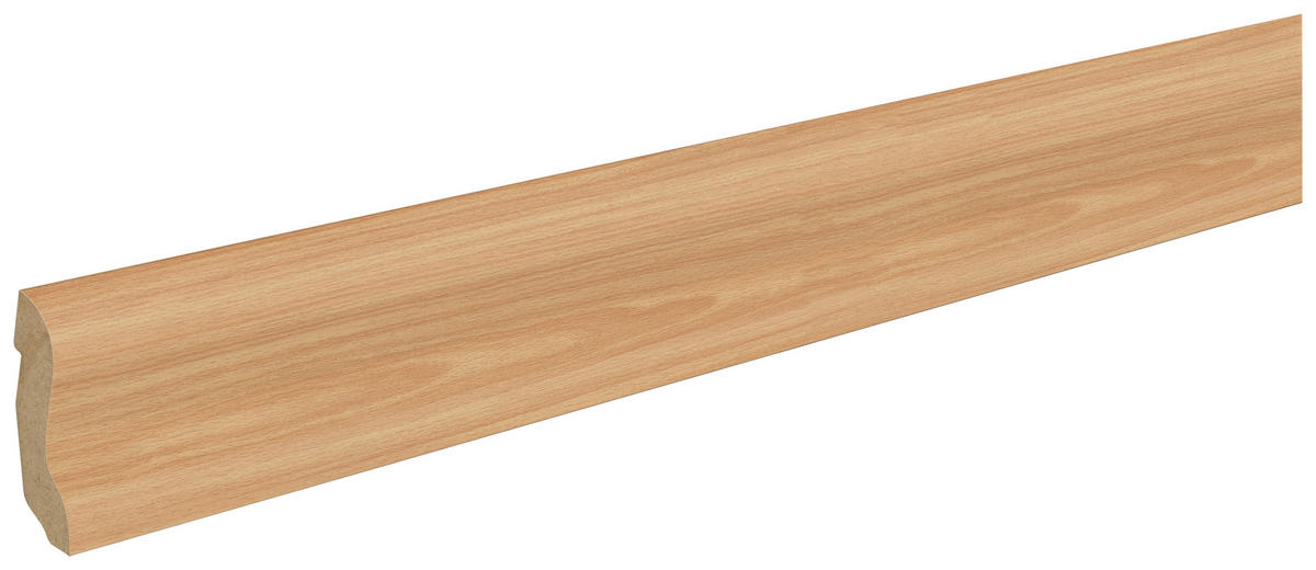 Sockelleiste L/B/H: ca. 250x2x4,5 cm pro Stück Sockelleiste Basic 40mm 0703 Buche - buche (250,00/2,00/4,50cm)