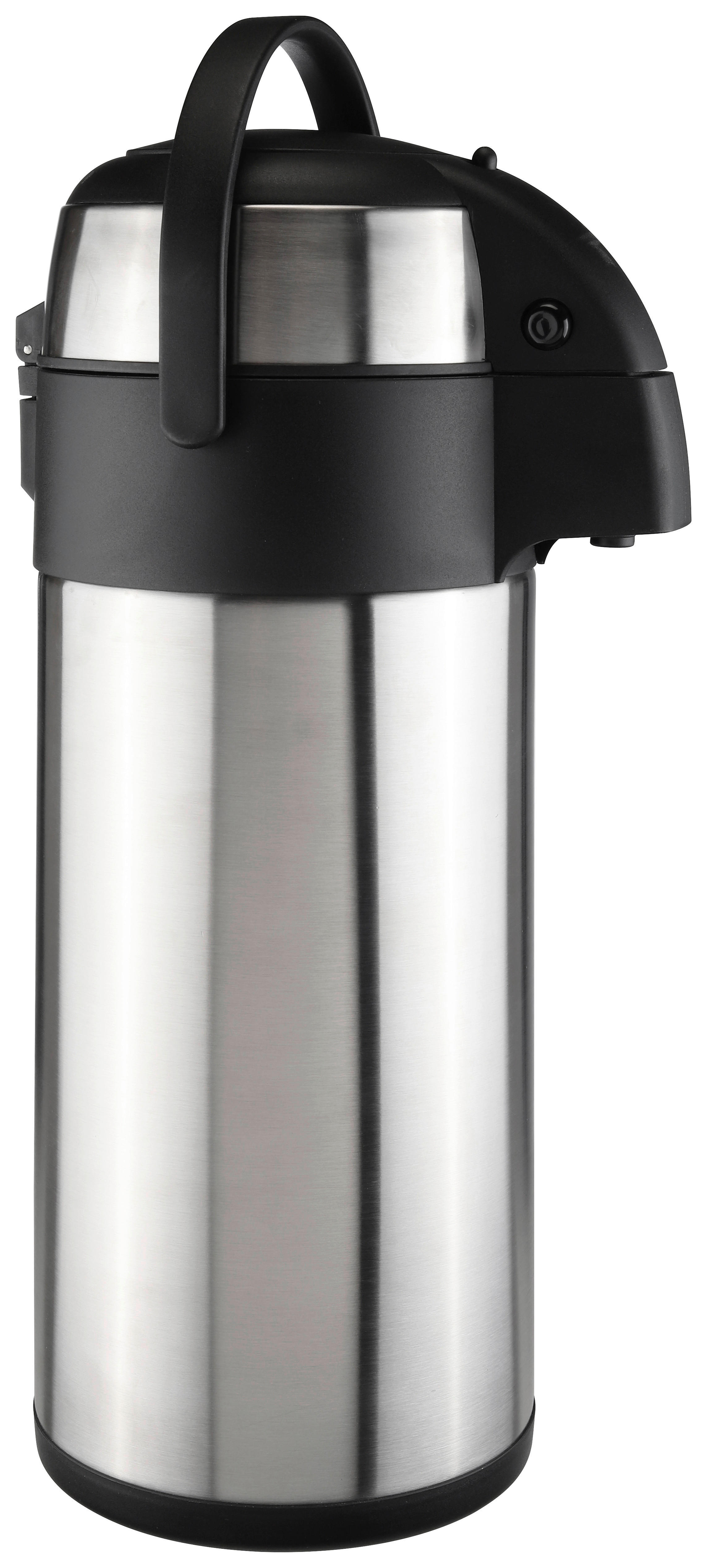 HI Thermo-Pumpkanne Airpot silber Edelstahl Airpot - schwarz/silber - HI