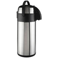 HI Thermo-Pumpkanne Airpot silber Edelstahl Airpot - schwarz/silber - HI