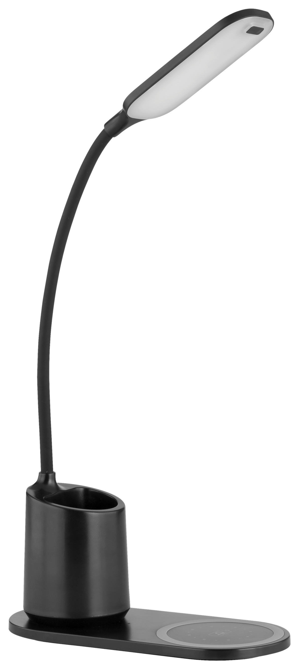 GLOBO LED-Tischleuchte 58429B MELLI schwarz Kunststoff B/H/T: ca. 8,5x45x34 cm MELLI - schwarz (8,50/45,00/34,00cm) - GLOBO