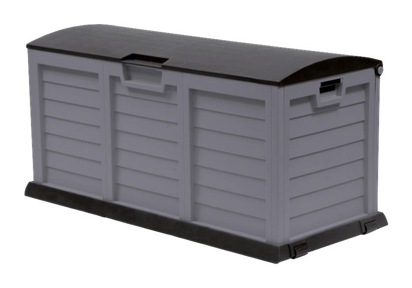 Fun Star Kissenbox Jumbo XXL schwarz Kunststoff B/H/L: ca. 61x69x140 cm Jumbo XXL - schwarz/silber (140,00/61,00/69,00cm) - Fun Star