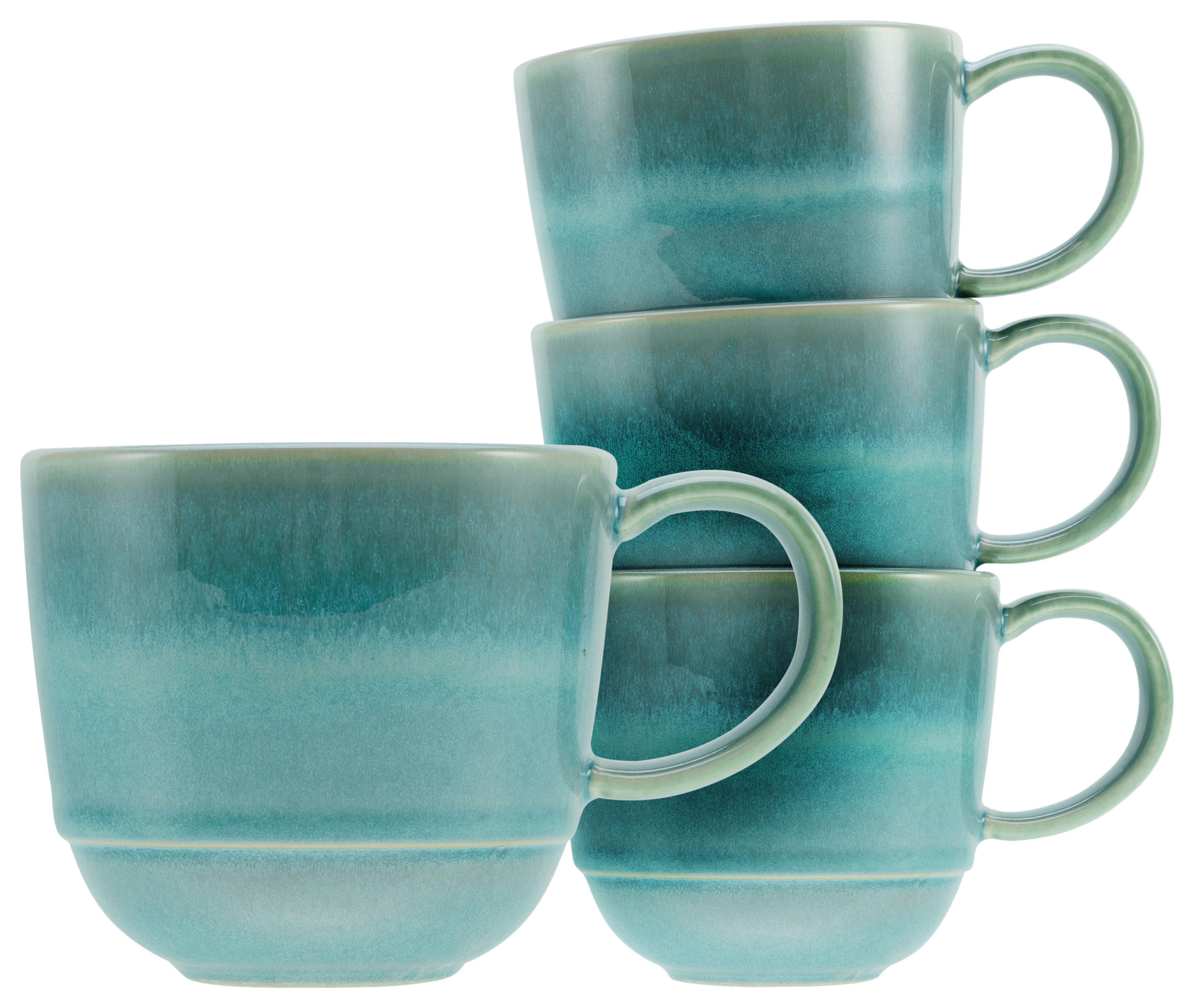CreaTable Kaffeebecher Yuki multicolor Steinzeug Yuki - multicolor - CreaTable