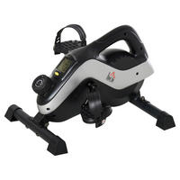 HOMCOM Mini Heimtrainer silber Kunststoff B/H/L: ca. 44x34x53 cm Mini_Heimtrainer - schwarz/silber (53,00/44,00/34,00cm) - HOMCOM