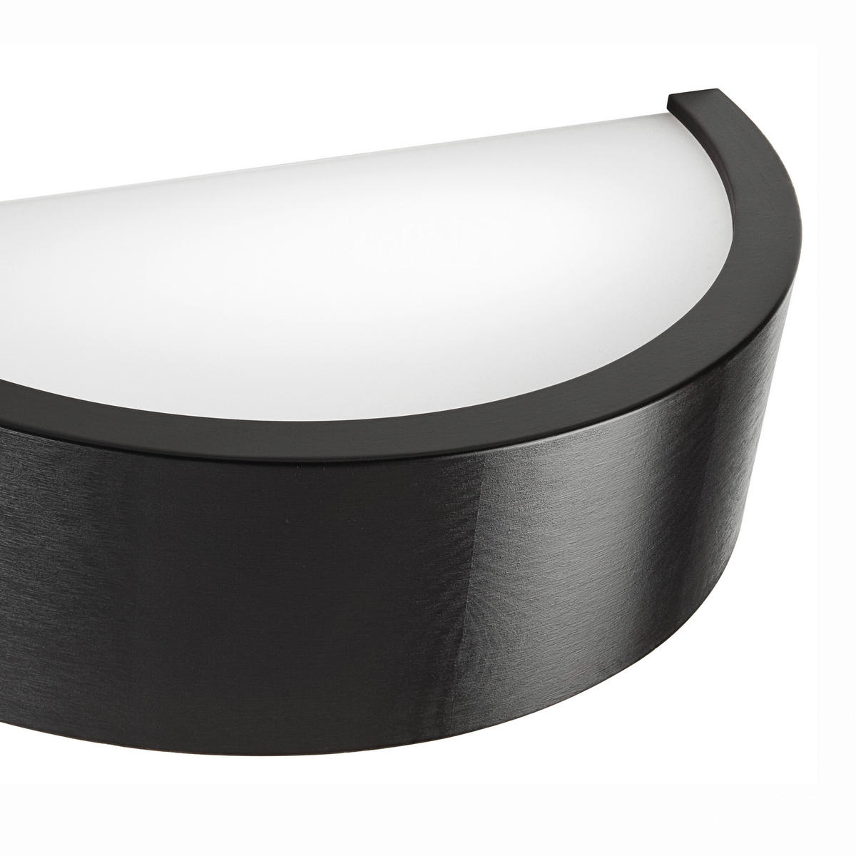 Lamkur Wandleuchte dunkelbraun Holz Glas B/H/L: ca. 20x14x30 cm E27 1 Brennstellen Eveline - dunkelbraun (30,00/20,00/14,00cm) - Lamkur