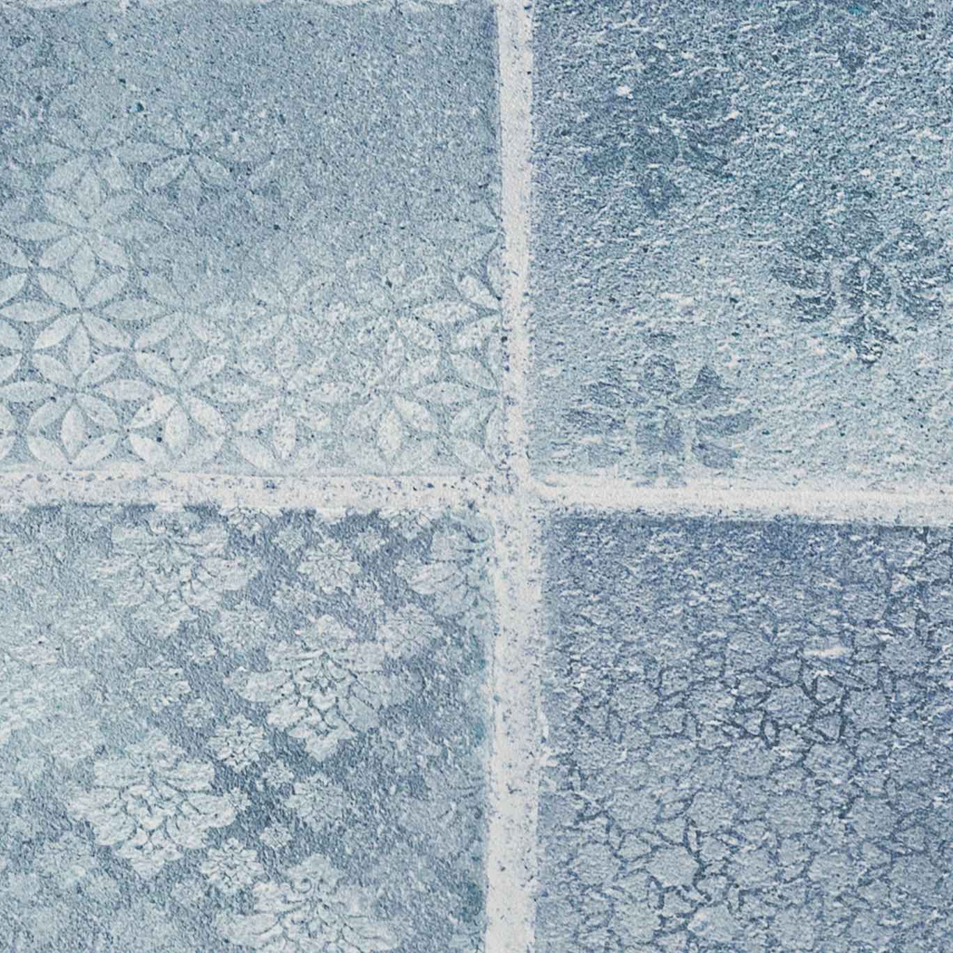 Vliestapete Fliesenoptik blau B/L: ca. 53x1005 cm Vliestapete_37388-2 - blau (53,00/1005,00cm)