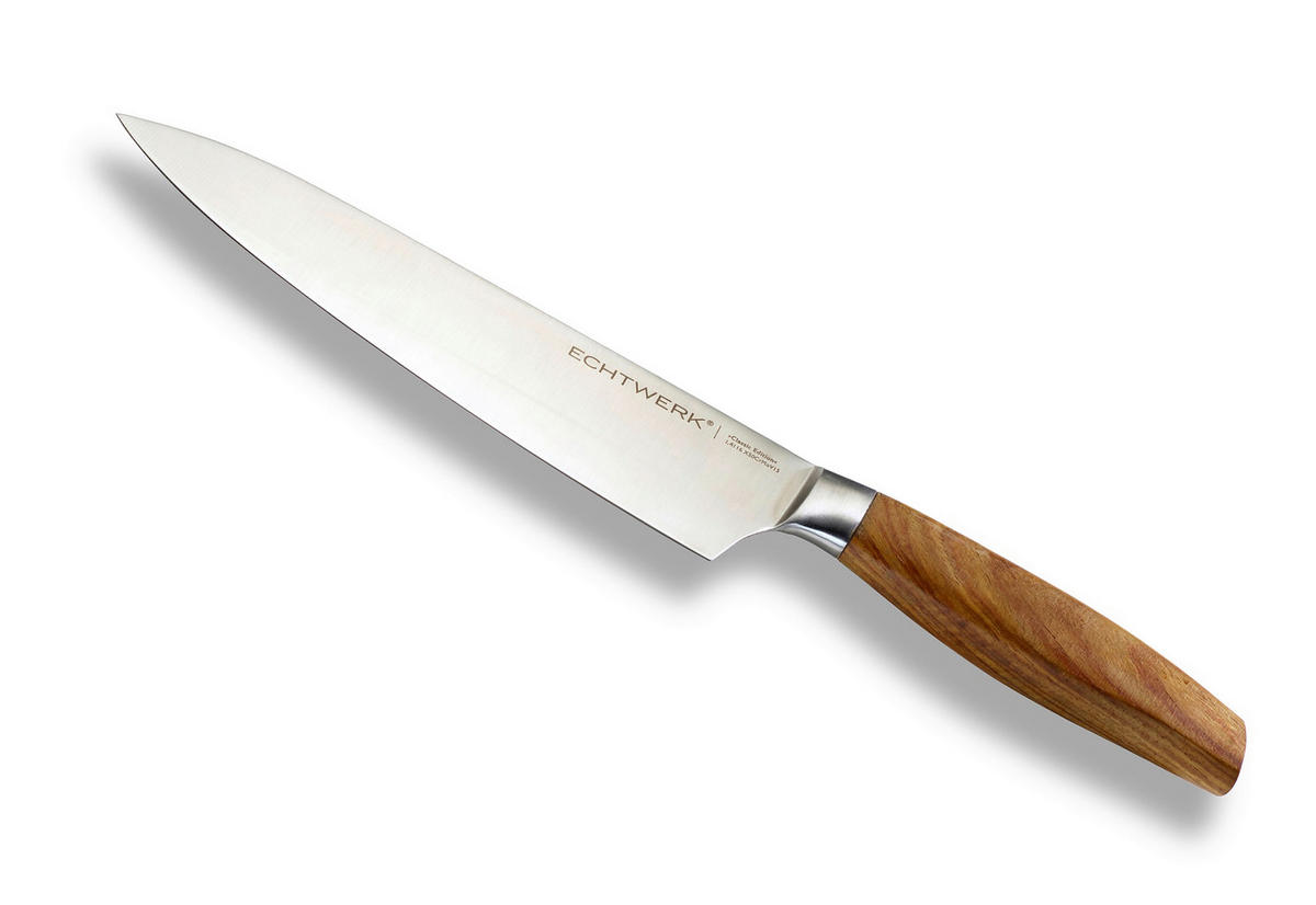 ECHTWERK Kochmesser Classic Edition silber Stahl B/H/L: ca. 4,5x0,22x34,4 cm Classic Edition - silber (34,40/4,50/0,22cm) - ECHTWERK