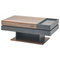 Couchtisch Kathi Eiche Matera Nachbildung B/H/T: ca. 110x43x60 cm Kathi - Eiche/dunkelgrau (110,00/43,00/60,00cm)