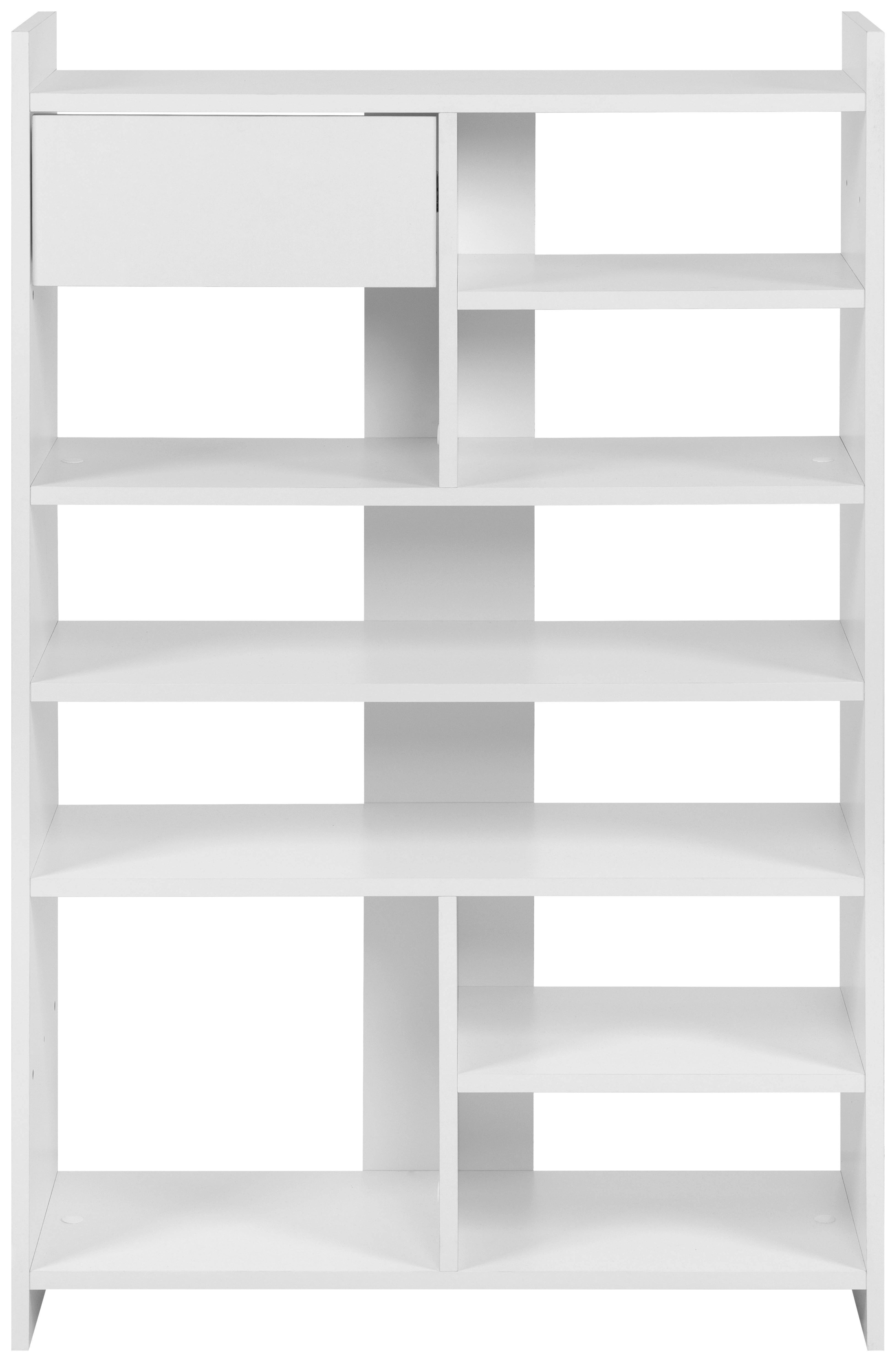 Regal Münster weiß B/H/T: ca. 72x109x25 cm Münster - weiß (72,00/109,00/25,00cm)