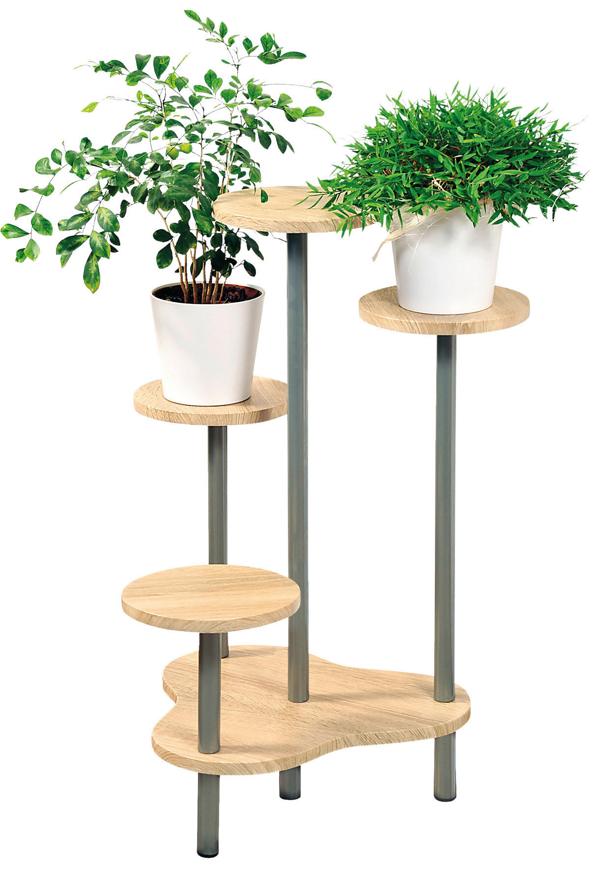 Kesper Blumenständer Eiche Spanplatte B/H/T: ca. 64,5x72,5x46 cm Blumenständer - Eiche (64,50/72,50/46,00cm) - Kesper
