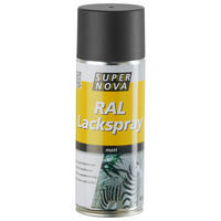 Super-Nova Lackspray tiefschwarz matt ca. 0,4 l Lackspray 400ml - tiefschwarz (400ml) - Super-Nova