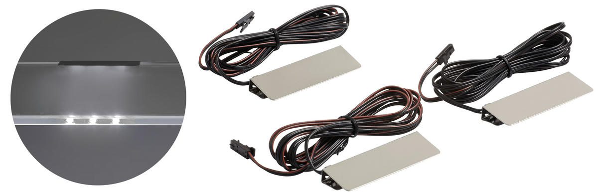 LED-Clips kaltweiß LED_Clips_3er 081793 - kaltweiß/silber