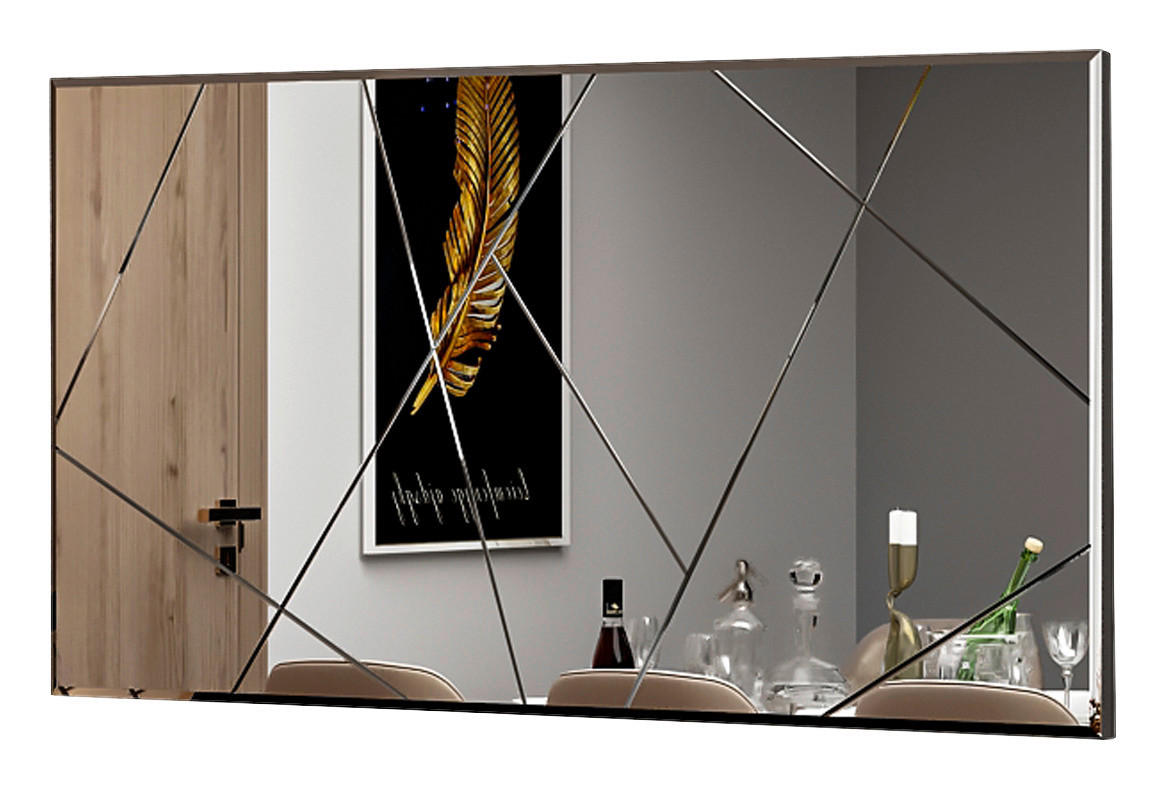 Wandspiegel Eilish transparent Glas B/H/T: ca. 120x60x2,2 cm Eilish - transparent (120,00/60,00/2,20cm) - moebel17