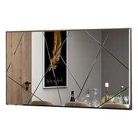 Wandspiegel Eilish transparent Glas B/H/T: ca. 120x60x2,2 cm Eilish - transparent (120,00/60,00/2,20cm) - moebel17