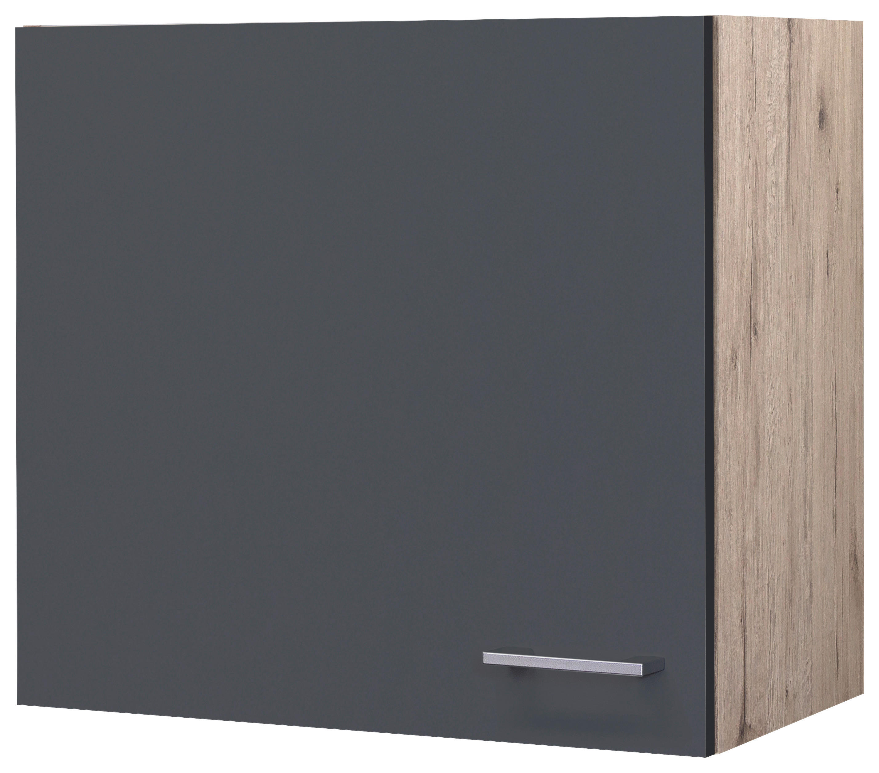 Hängeschrank Morena grau matt B/H/T: ca. 60x54,8x32 cm Morena - Eiche/Basalt (60,00/54,80/32,00cm) - Flex-Well