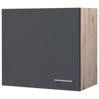 Hängeschrank Morena grau matt B/H/T: ca. 60x54,8x32 cm Morena - Eiche/Basalt (60,00/54,80/32,00cm) - Flex-Well