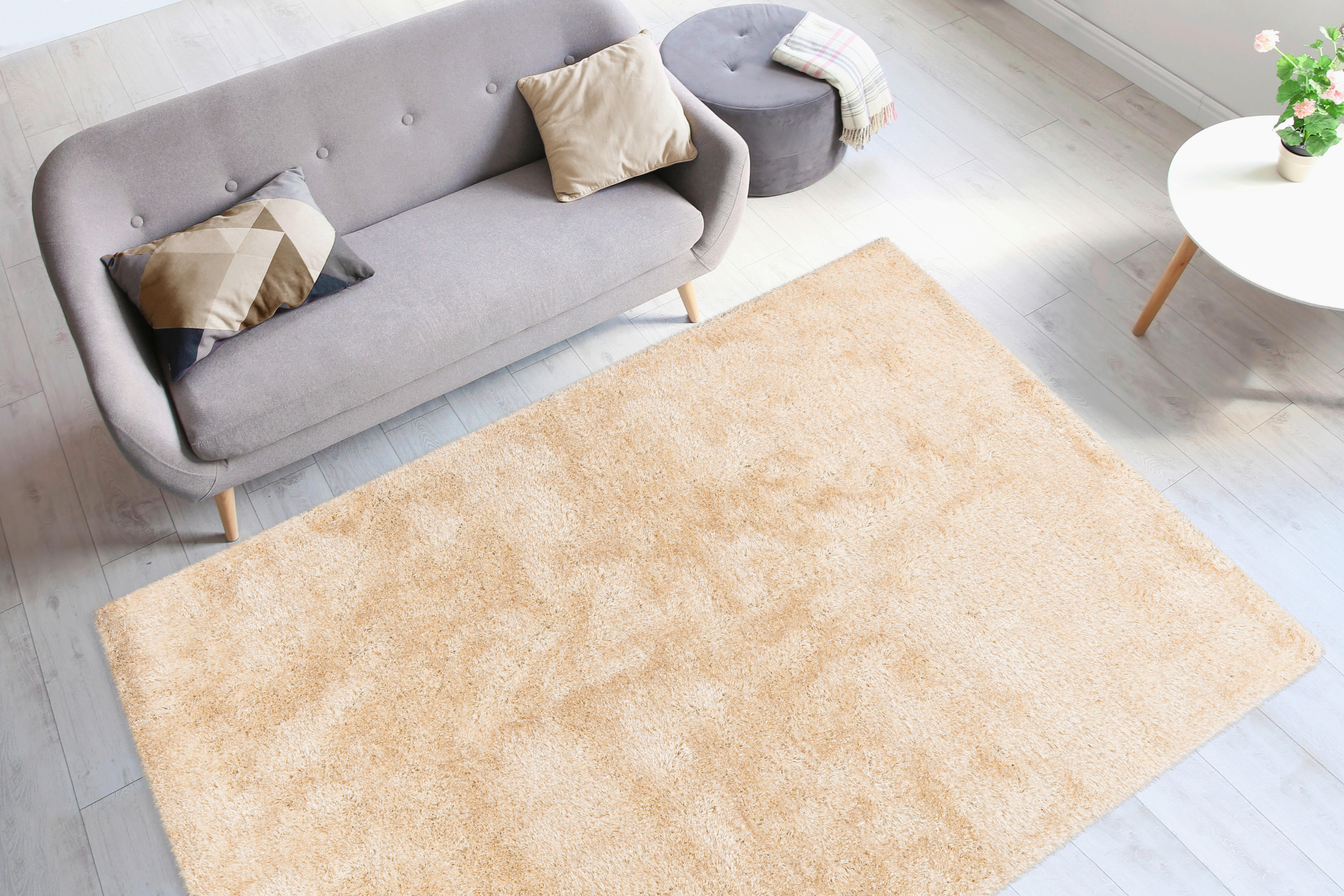 Arte Espina Hochflorteppich Soul 8120 Creme creme B/L: ca. 170x240 cm Soul 8120 Creme - creme (170,00/240,00cm) - Arte Espina