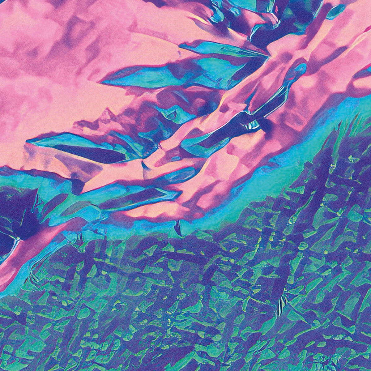 Komar Fototapete Crystal Landscape B/L: ca. 200x250 cm Crystal Landscape - (200,00/250,00cm) - Komar