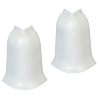 Außenecke weiß L/B/H: ca. 3,48x3,48x5,93 cm Außenecke für Kabelk 60mm weiß - weiß (3,48/3,48/5,93cm)